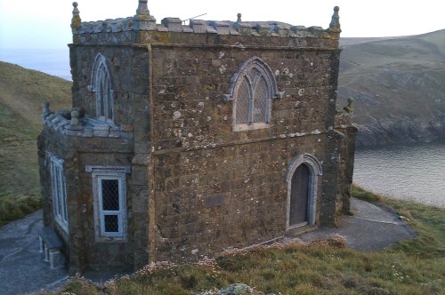 Doyden Castle, near Port Quin.