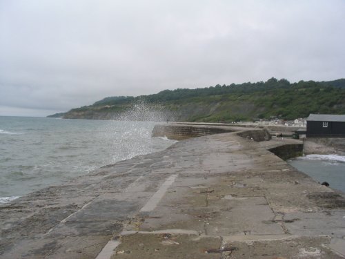 Lyme Regis - View from Cobb - June 2003