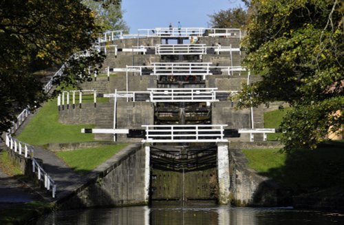 Bingley 5 Rise Lock, West Yorkshire
