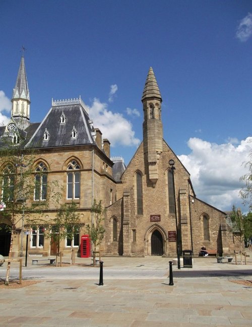 Town Hall & St Anne's Church, Market Place,19th June 2012