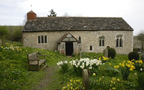 Coombes Church, South Downs