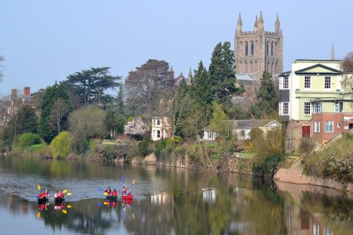 River Wye & Cathedral