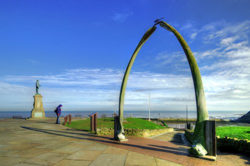 Whitby - whalebone arch