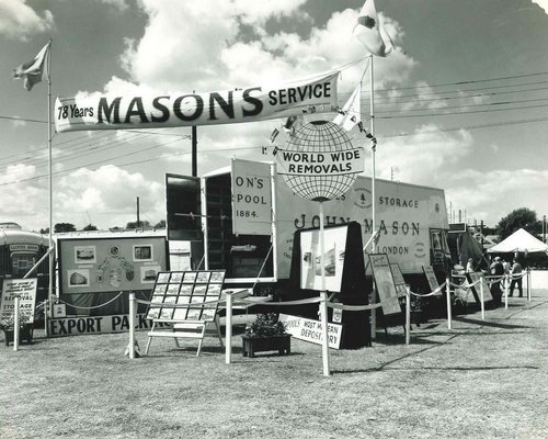 John Mason Exhibit at the 1962 Liverpool Show