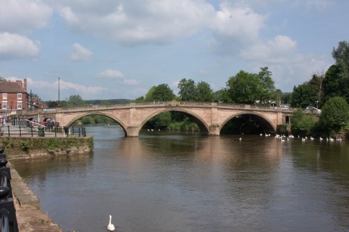 Bridge over the river severn at Bewdley