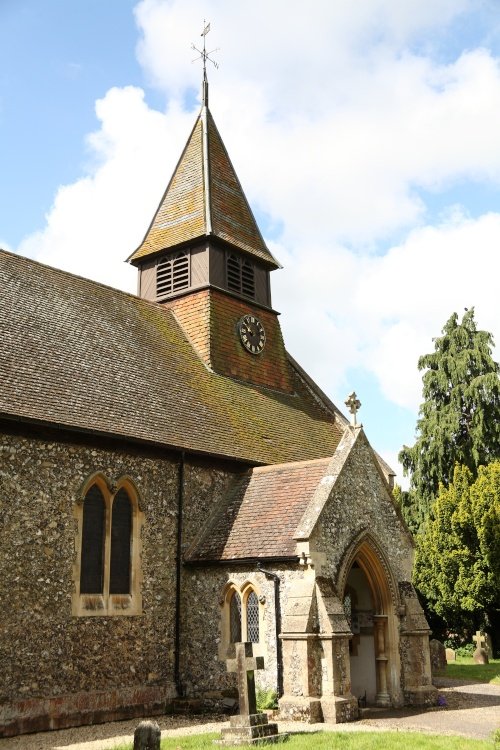 St Nicholas Church, Rotherfield  Greys, Tower and Porch