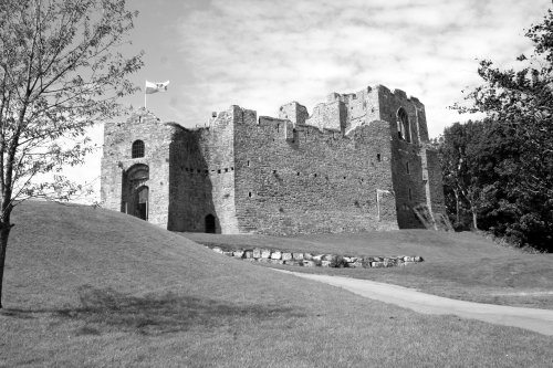 Oystermouth Castle, Glamorgan