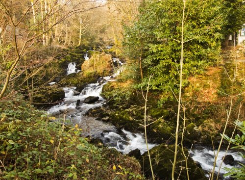 Waterfall in Rydal Park