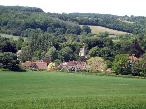 View down to Little Missenden