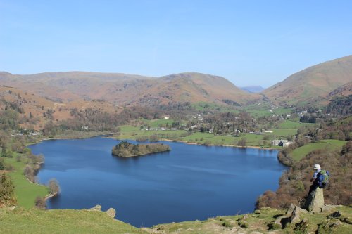 Grasmere from Loughrigg, English Lake District, Cumbria