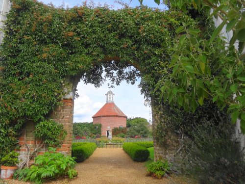 The walled garden at Felbrigg Hall in Felbrigg, Norfolk