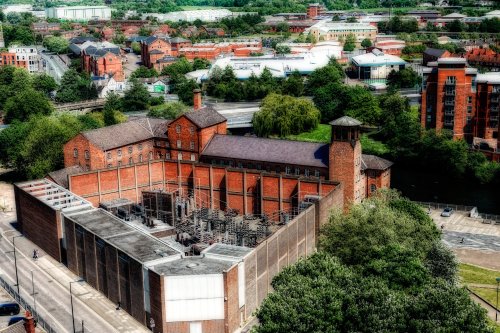 Silk Mill from Derby Cathedral