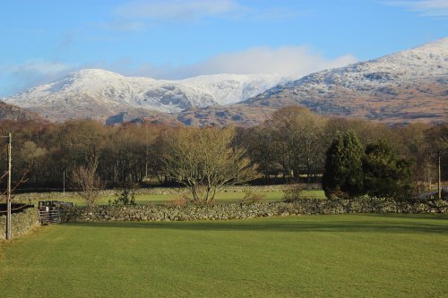 Caw Fell in the Seathwaite valley,Cumbria