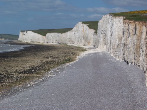 Impressive South Coast White Cliffs