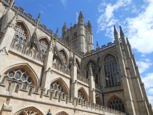 Bath Abbey Exterior, Bath