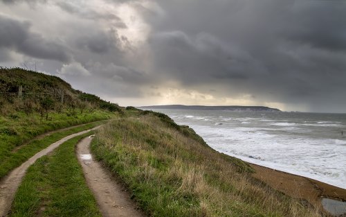 COASTAL PATH AT BARTON ON SEA