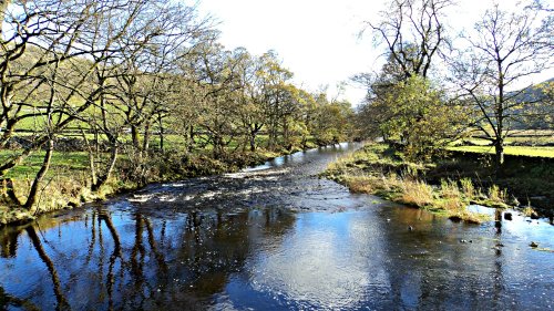 The Wharfe at Starbotton.