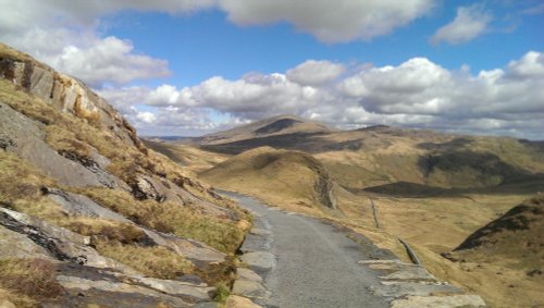 Easterly views from Snowdonia
