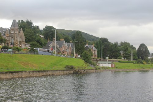 Riverside houses, Fort William, Highland