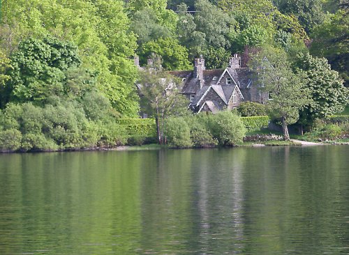 Property on the eastern shore of Lake Ullswater