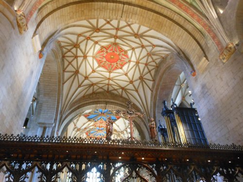 Tewkesbury Abbey Interior, Tewkesbury, Gloucestershire