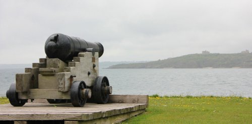 Pendennis Castle In The Line Of Fire