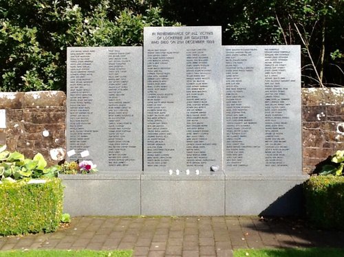 Lockerby cemetery, Lockerby, Scottland.