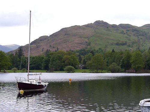 Lake Ullswater at Glen Ridding.