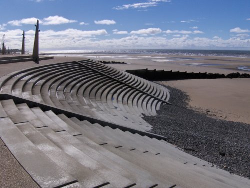 Art-Deco seafront at Cleveleys