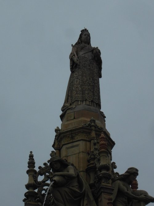 The Doulton Fountain.