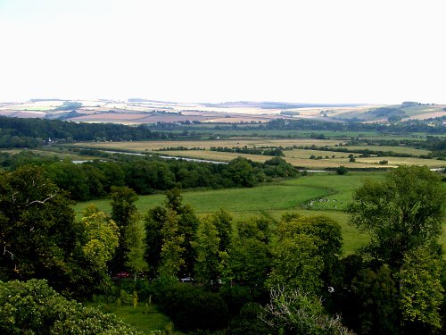 West Sussex seen from Arundel Castle