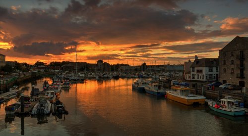 Sunset, Weymouth Marina