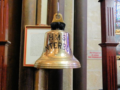 HMS Canterbury Bell, Canterbury Cathedral