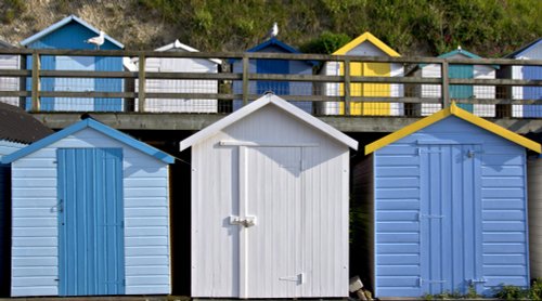 Beach Huts at Beer