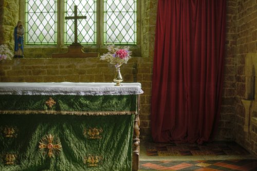 The Alter in the Parsh Church, Barford St John, Oxfordshire