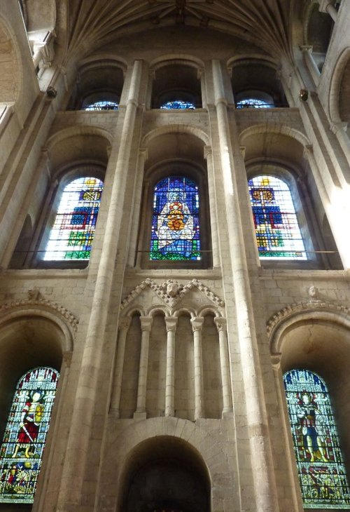 Stained Glass - Norwich Cathedral - Norwich, Norfolk