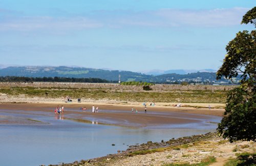 On the sands at Arnside, Cumbria