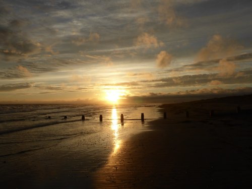 Sunset at West Wittering, West Sussex