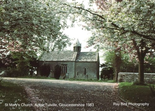 St Mary's Church, Acton Turville, Gloucestershire 1983