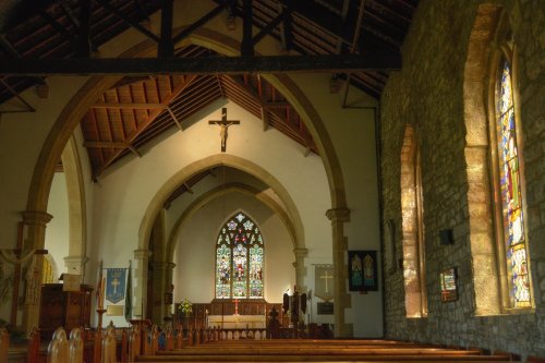 Inside St. Peter's Church, Fairfield, Buxton, Derbyshire