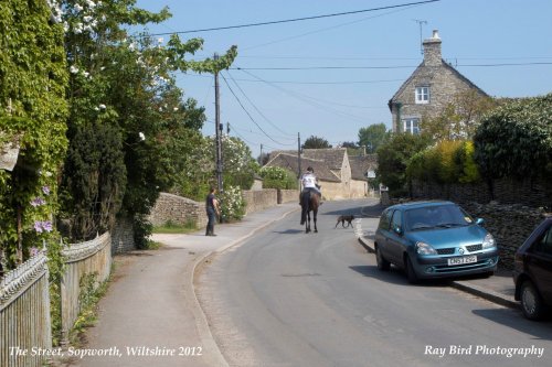 The Street, Sopworth, Wiltshire 2012