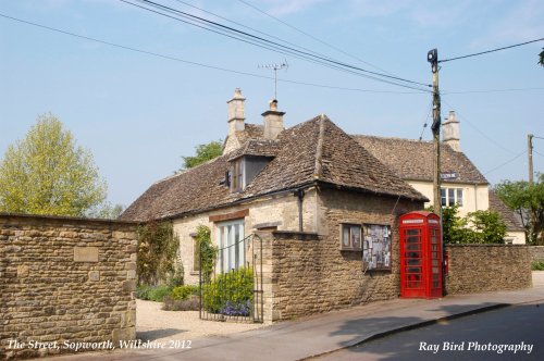 The Street, Sopworth, Wiltshire 2012