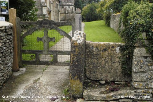 St Mary's Church Gate, Burton, nr Chippenham, Wiltshire 2011