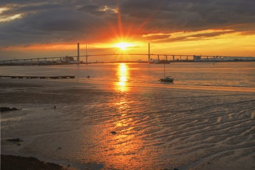 Bursting over Dartford Bridge