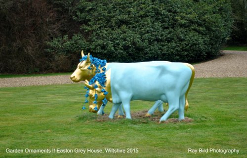 Garden Ornament !! Easton Grey House, Wiltshire 2015