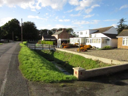 Gorefield cambridgeshire,fenland village,back road gorefield