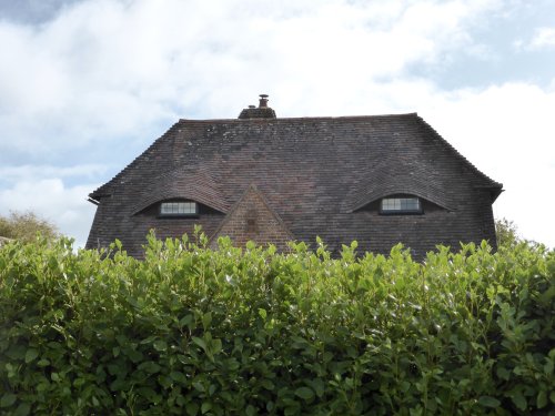 A Sinister Looking House at West Itchenor, West Sussex