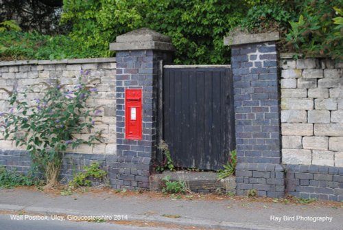 Wall Postbox, Uley, Gloucestershire 2014