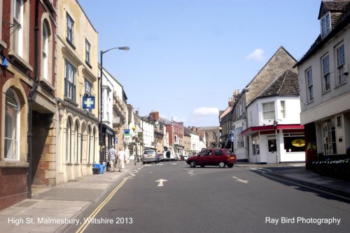 High Street, Malmesbury, Wiltshire 2013