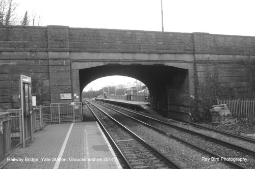 Bridge, Yate Railway Station, Gloucestershire 2014